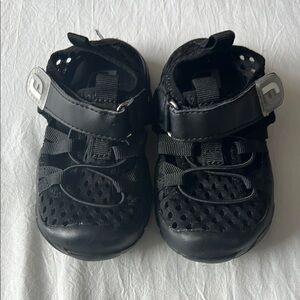 Kids Black Athletic/Water Shoes